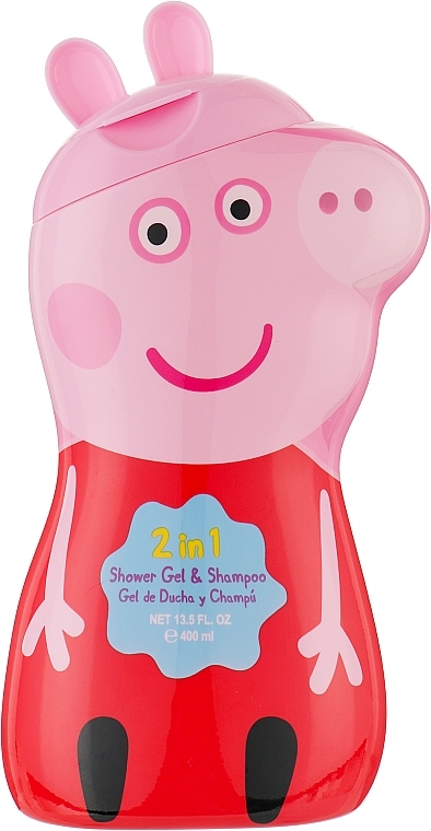 

Гель для душа-шампунь Peppa Pig Свинка Пеппа Air-Val International, S.A. 400мл