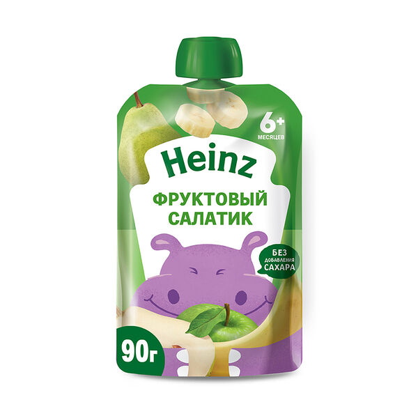 Пюре фруктовое Heinz Фруктовый салатик с 6 месяцев 90г