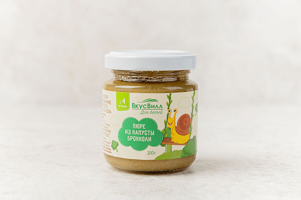 Пюре из брокколи