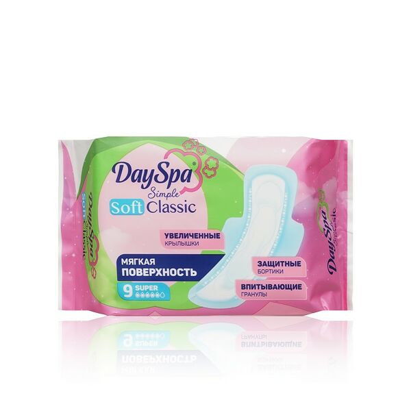 Женские прокладки Day Spa Simple Classic Soft Super 9 шт.