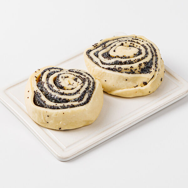 Выпекаем дома. Улитка с маком замороженная 2шт. Пекарня