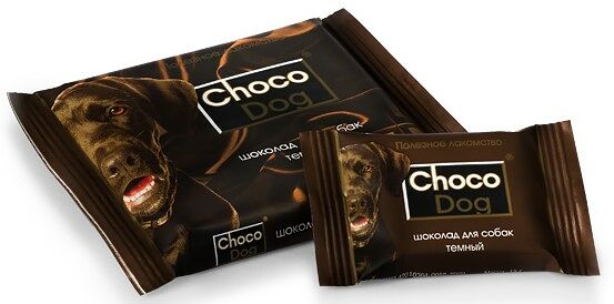 CHOCO DOG шоколад для собак темный