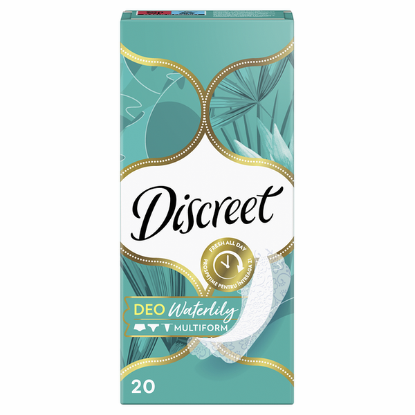 Прокладки ежедневные Discreet Deo Waterlily 20шт