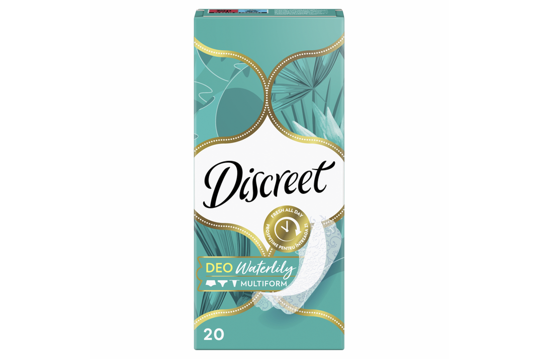 

Прокладки ежедневные Discreet Deo Waterlily Multiform 20 шт.