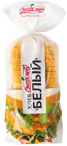 

Хлеб Эко Хлеб Белый нарезка 400 г