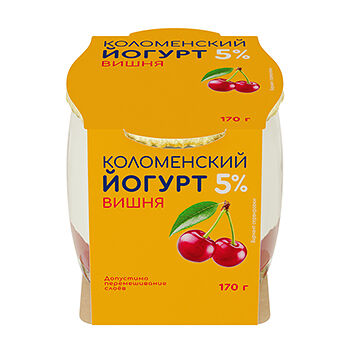 Йогурт Коломенский Вишня 5%