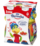 Йогурт РАСТИШКА ПИТЬЕВОЙ жир. 1.6% с земляникой вес 90г DANONE