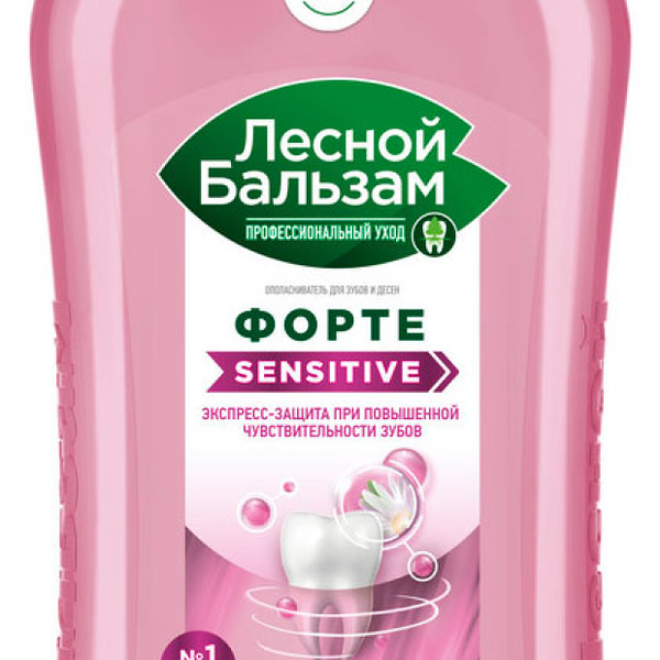 Лесной бальзам ополаскиватель Фито Баланс для чувствительных зубов и десен 400 мл