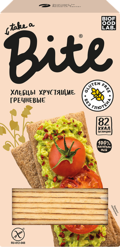 

Хлебцы Take a Bite гречневые безглютеновые 150 г