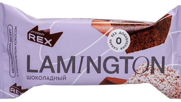 Пирожное Protein Rex Lamington Choco 50 г