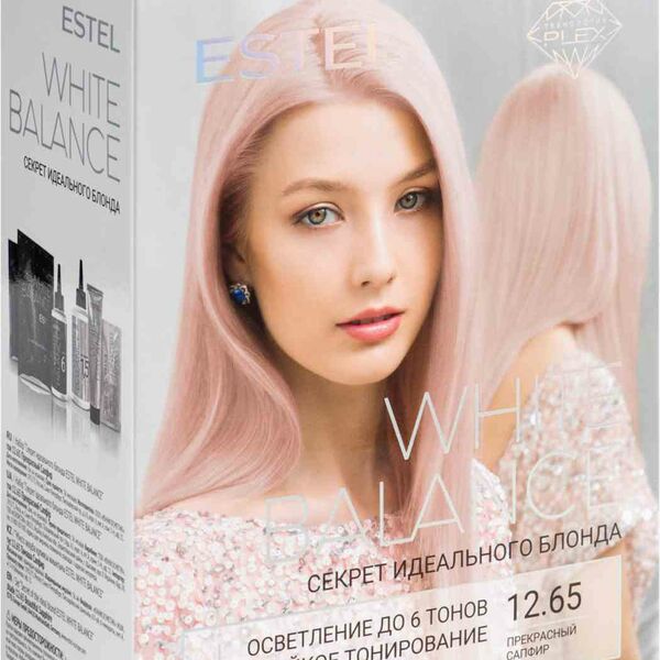 Краска для волос Estel White Balance 12.65 Прекрасный сапфир