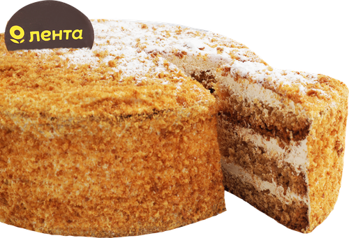 

Торт Лента Fresh Медовик с вареной сгущенкой, 285 г