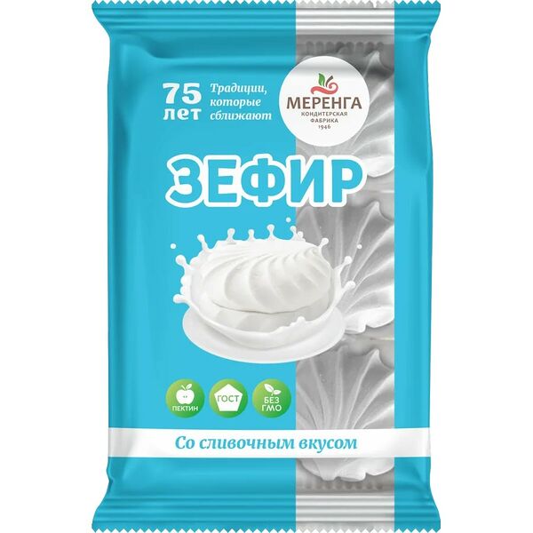 Зефир Меренга со сливочным вкусом, 270г