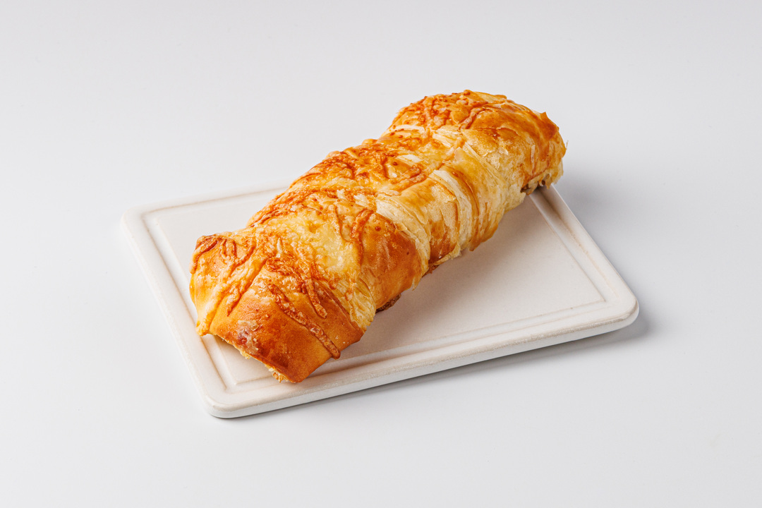 

Сосиска ВкусВилл в слоеном тесте с сыром и горчицей 105 г