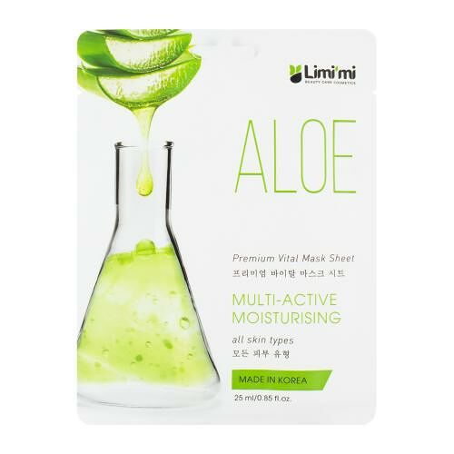 Маска для лица Limimi Тканевая экстракт Алоэ 25 мл