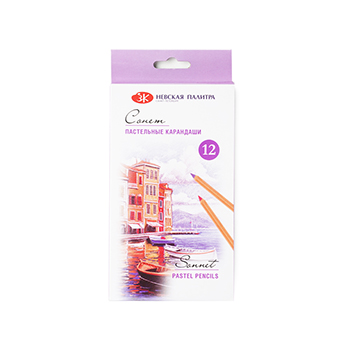 

Набор карандашей пастельных Сонет 12 цветов Axus Stationery (Shanghai) Company, Китай