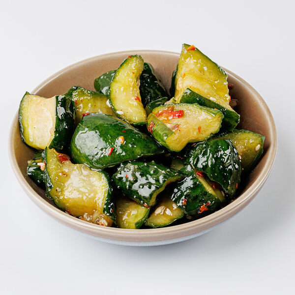 Огурцы битые по-корейски