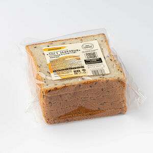 Изделие х/б "Тостовый с льном и кунжутом", нарезка