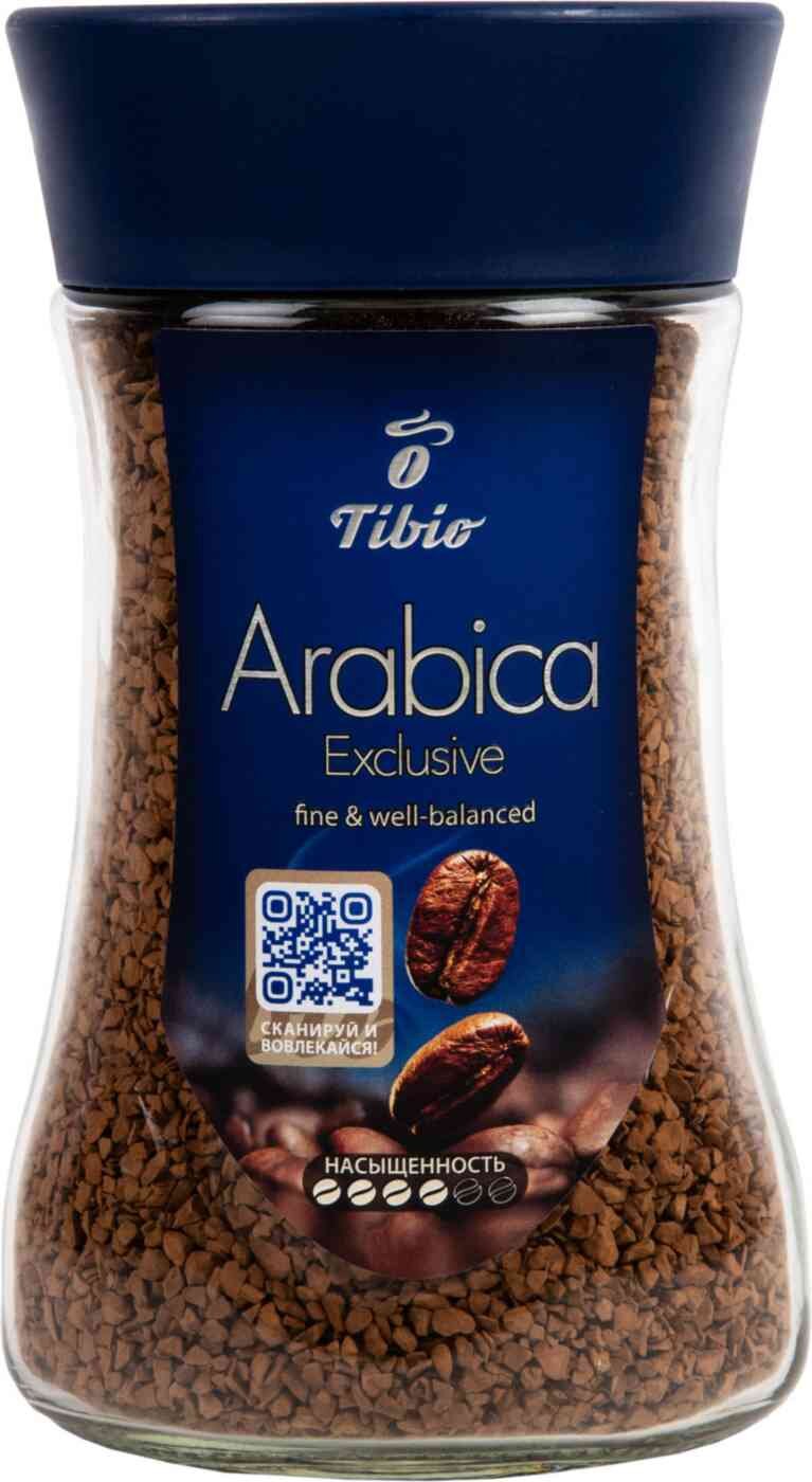 

Кофе Tibio Arabica Exclusive 190 г