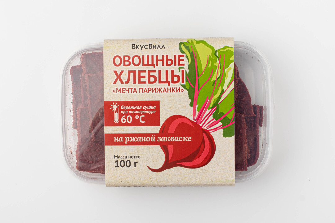

Хлебцы овощные "Мечта парижанки"