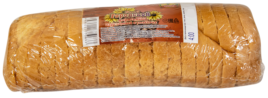 

Хлеб Пекарня Суворов городской фирменный в нарезке