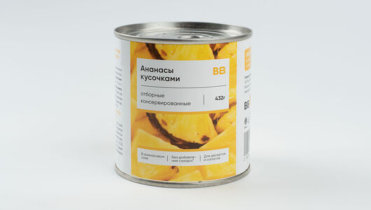 Ананасы консерв. кольца в ананасовом соке