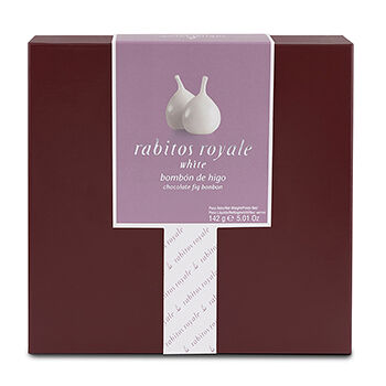 Инжир Rabitos Royale в белом шоколаде с трюфельной начинкой из белого шоколада