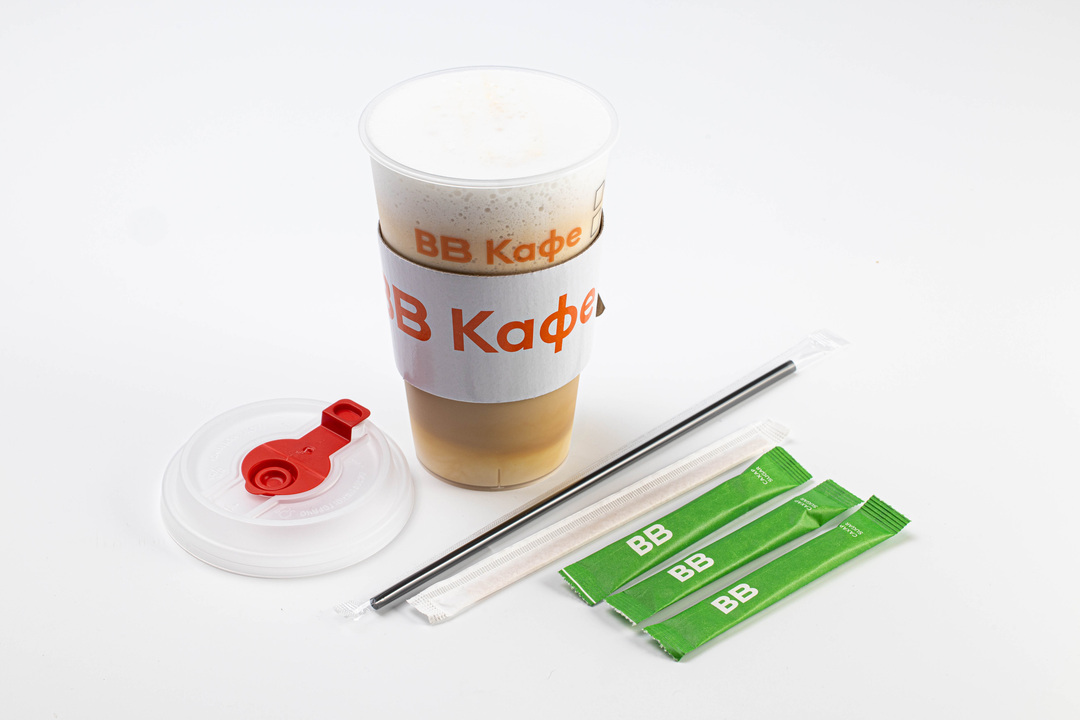 

Кофе Вкусвилл Латте безлактозное, кафе 0.4 л
