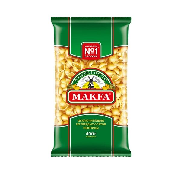 Макаронные изделия Макфа Ракушки 400 г