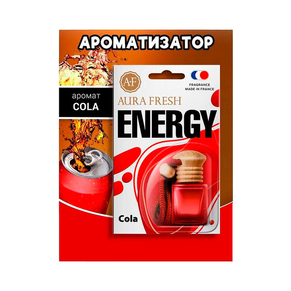 Ароматизатор Aura FRESH ELITE ENERGY Cola - Coca Cola
