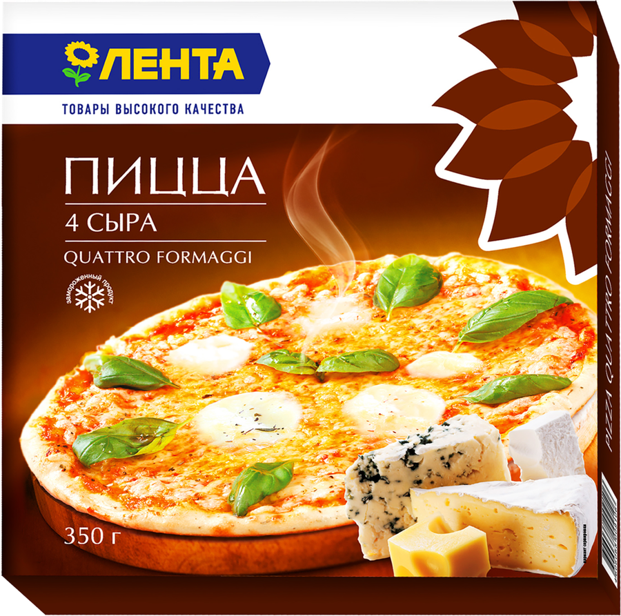 

Пицца ЛЕНТА 4 сыра 350 г