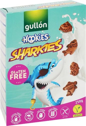 

Готовый завтрак безглютеновый GULLON Sharkies