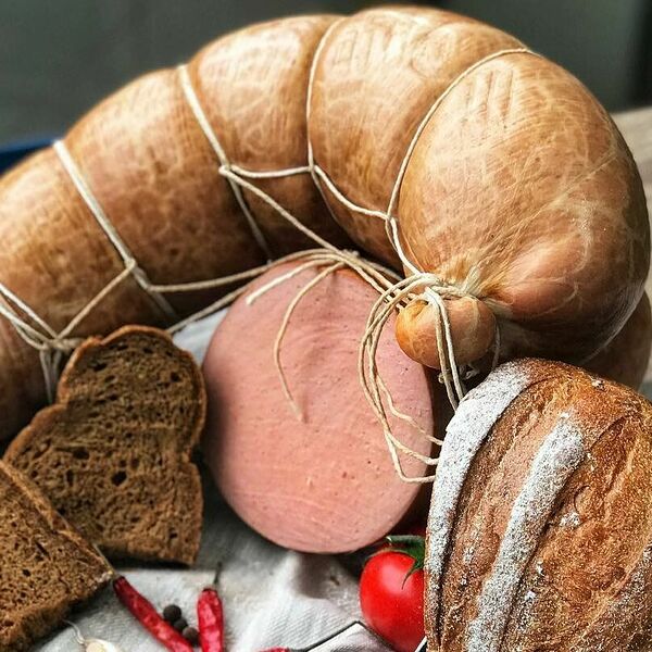 Колбаса Докторская в синюге Гост варёная