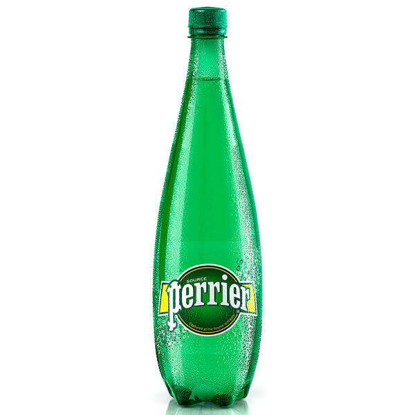 Вода Perrier минеральная питьевая газированная 1л