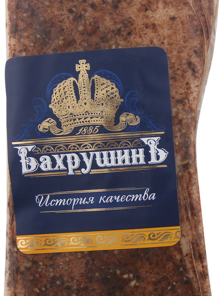 Сало БАХРУШИНЪ белорусское соленое в/у вес до 800г