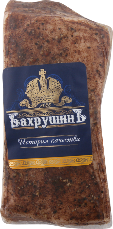 

Сало БАХРУШИНЪ белорусское соленое в/у вес до 800г