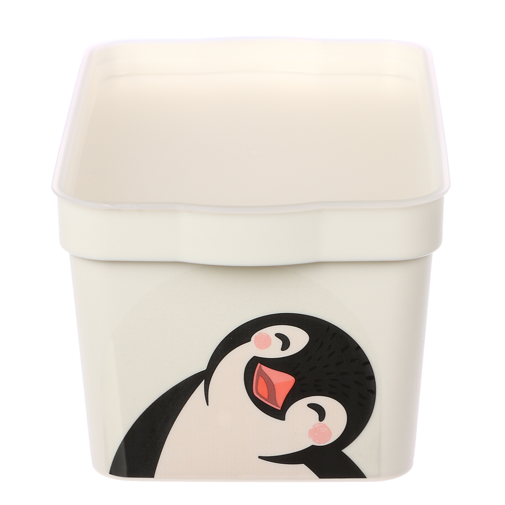 

Ящик для хранения с крышкой Keeplex Happy Penguin 2.3 л цвет в ассортименте