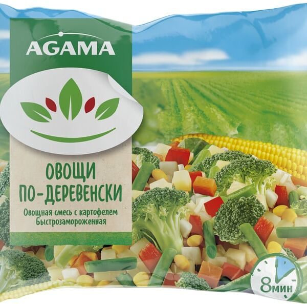 Смесь овощная Agama Овощи по-деревенски 400г