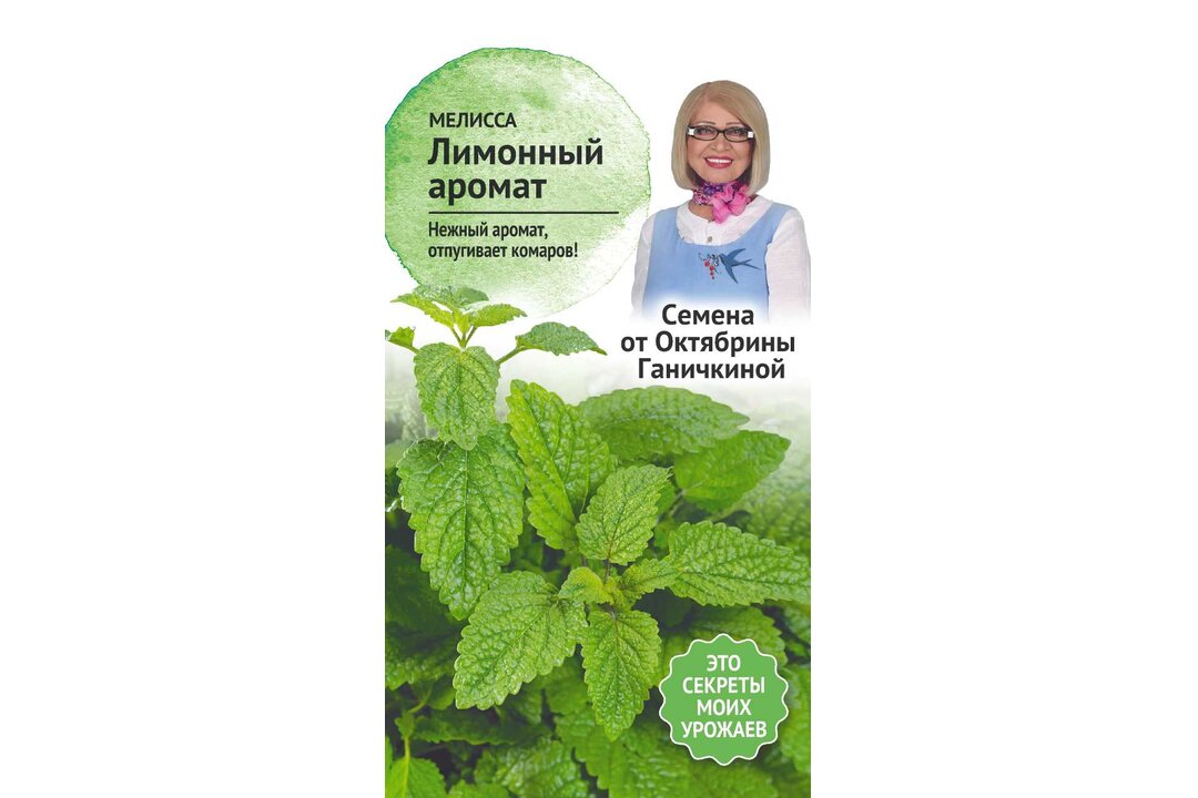 

Мелисса Лимонный аромат Семена от Октябрины Ганичкиной 2 г