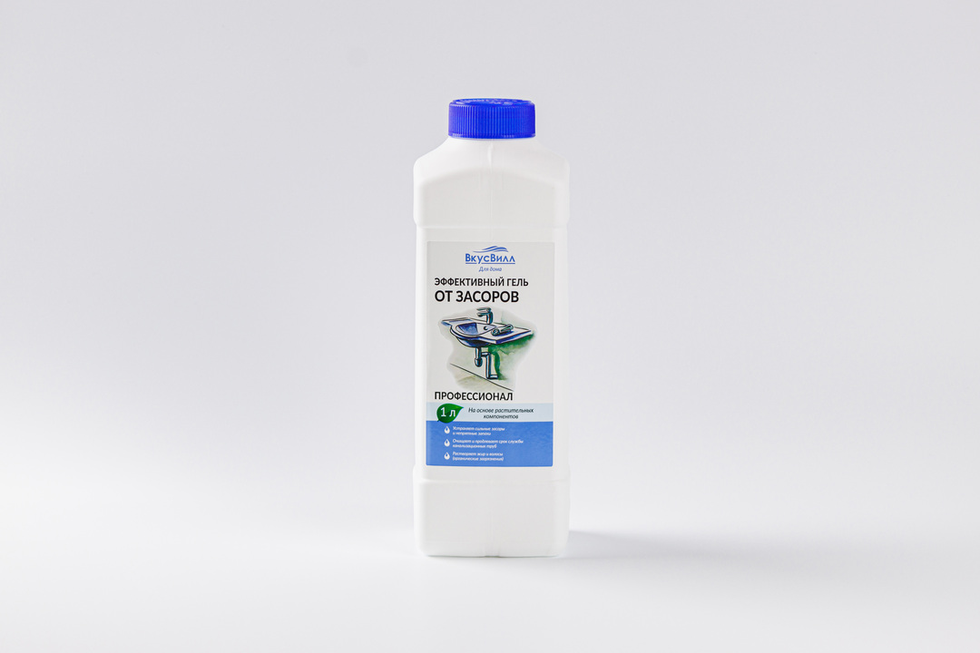 

Средство для устранения засоров ВкусВилл 1000 мл