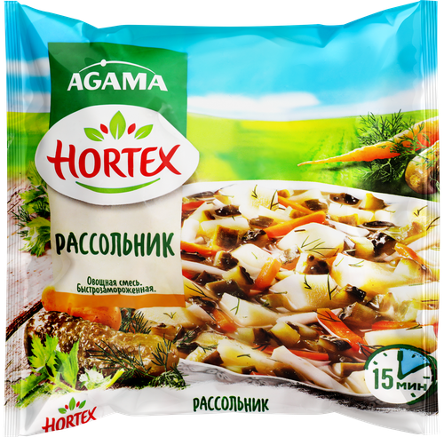 

Смесь овощная быстрозамороженная Hortex Рассольник 400 г