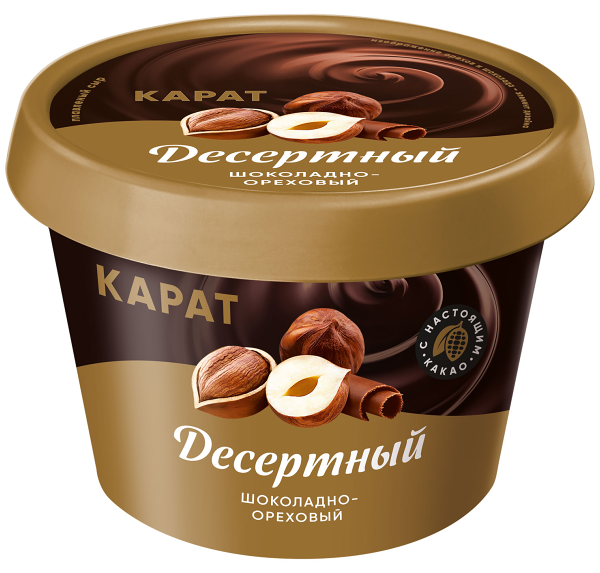 Сыр плавленый Карат Шоколадно-ореховый 30%