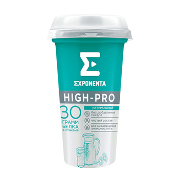 

Напиток кисломолочный Exponenta High-Pro натуральный 0%, 250 мл