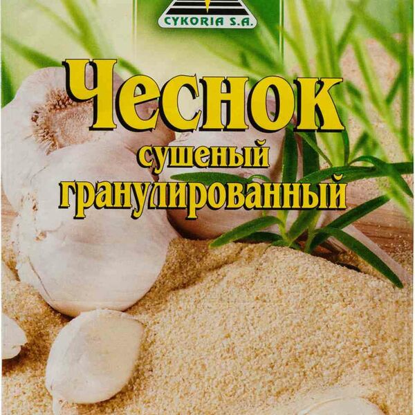 Чеснок сушёный Cykoria S. A. гранулированный
