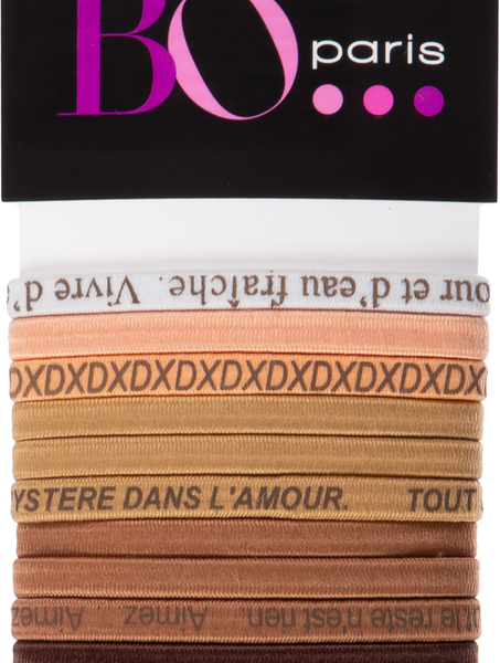 Резинки для волос BO PARIS в ассортименте, Арт. 512021