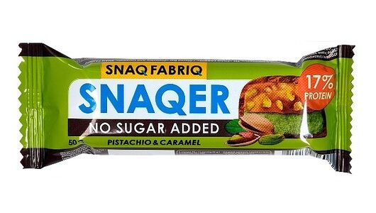Батончик протеиновый Snaq Fabriq в шоколаде SNAQER фисташка-карамель 50 г