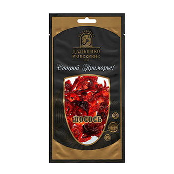 Горбуша Дальпико-Рыбсервис сушёно-вяленая кусочки