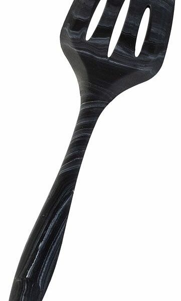 Лопатка с прорезями под мрамор силиконовая, 29х7.7х4 см