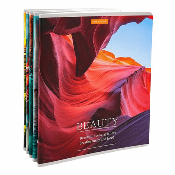 Тетрадь общая Проф-Пресс Невероятная природа-2 48 листов А5 на скрепке в клетку, в ассортименте