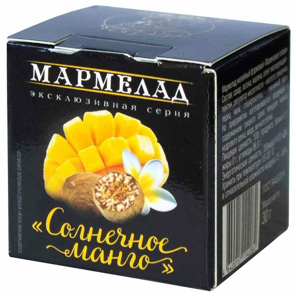 Мармелад желейный формовой Мармеладная сказка с манго и мускатным орехом